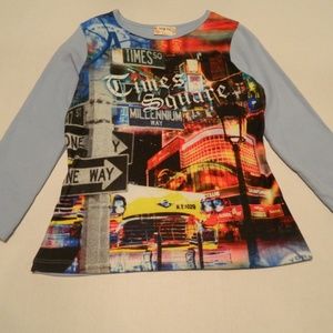Vintage Times Square T Shirt - Millennium Way
